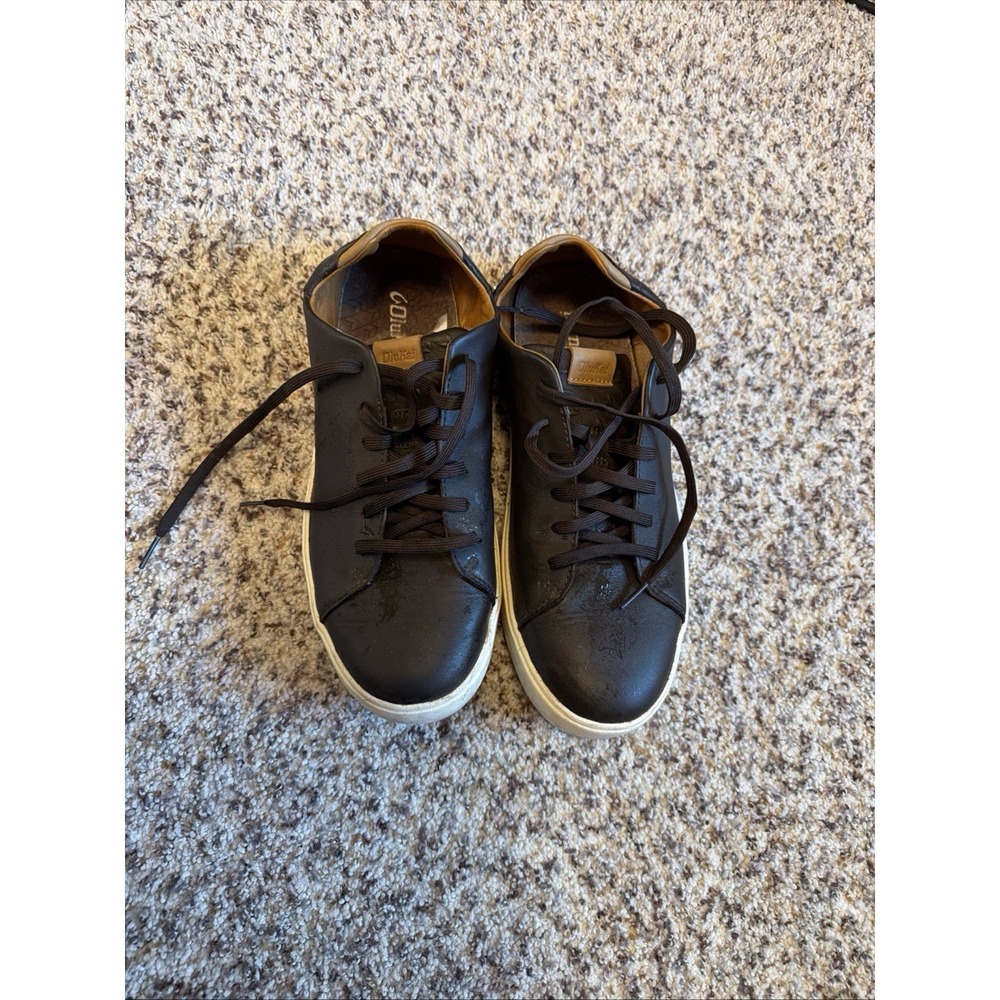 OluKai Lae'Ahi Li 'Ili  Shoes Mens US 10 US 43 EU Brown Casual Leather